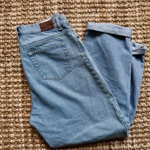 Vintage Lands End tapered denim pants